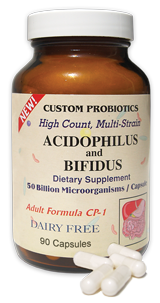 Custom Probiotics CP-1 Acidophilus and Bifidus Custom Probiotics CP-1 Acidophilus and Bifidus