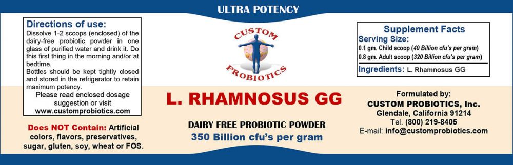 L. Rhamnosus GG Custom Probiotics