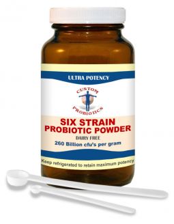 Six Strain Custom Probiotic Powder Sample (15 gram)
