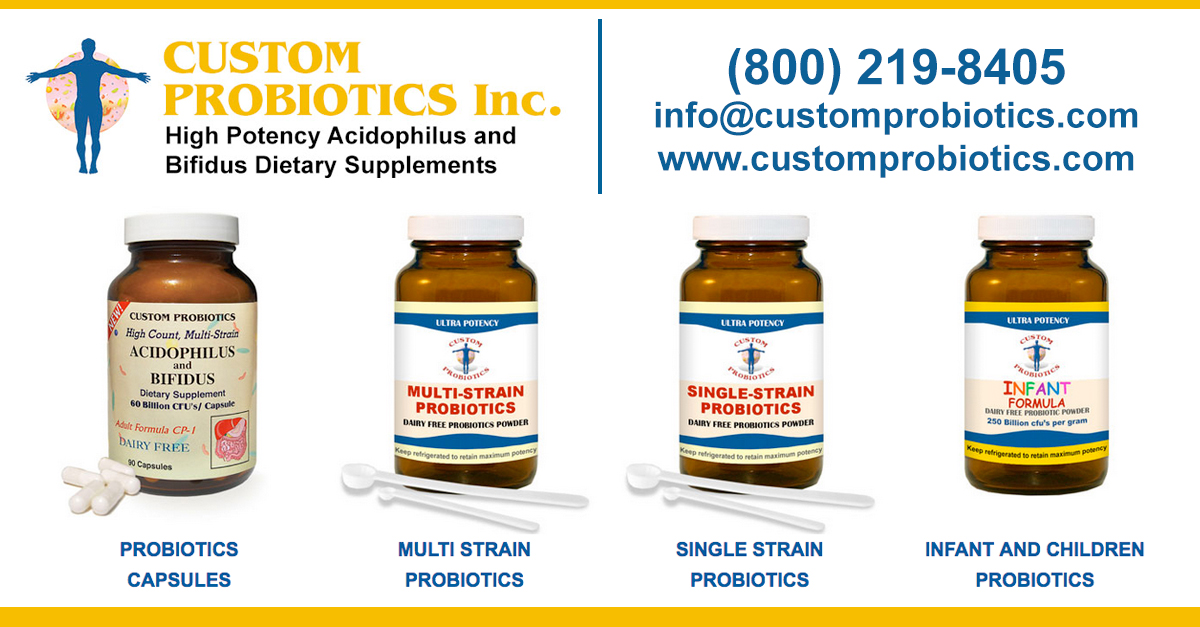 Buy Probiotics Online - Custom Probiotics - Free Shipping
